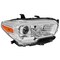 Spec-D Tuning 16-18 Toyota Tacoma Projector Headlight- Right- Chrome 2LHP-TAC16-R-GO - alternate 1
